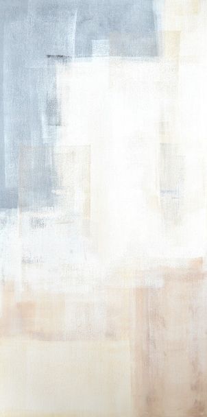 Grey and Beige Abstract Art Painting - Photo, Image