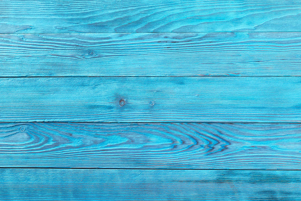 Blue wooden board - Photo, Image