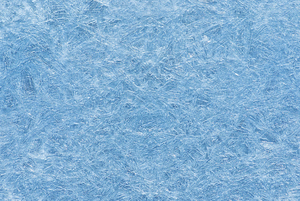 Contexte naturel abstrait - motif de glace sur une surface d'eau
. - Photo, image