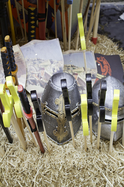 Child Medieval Helmets - Photo, Image