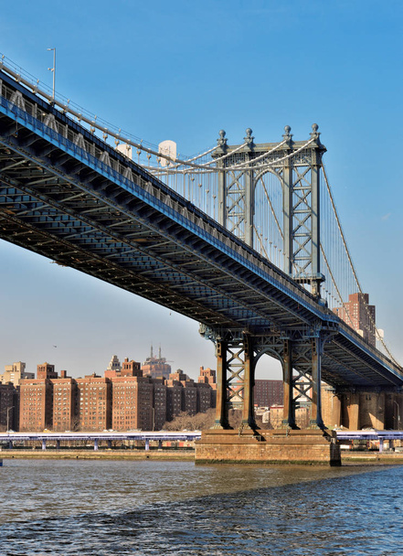 Manhattan-híd, New York. - Fotó, kép
