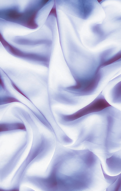 Purple soft silk texture, flatlay background - 写真・画像