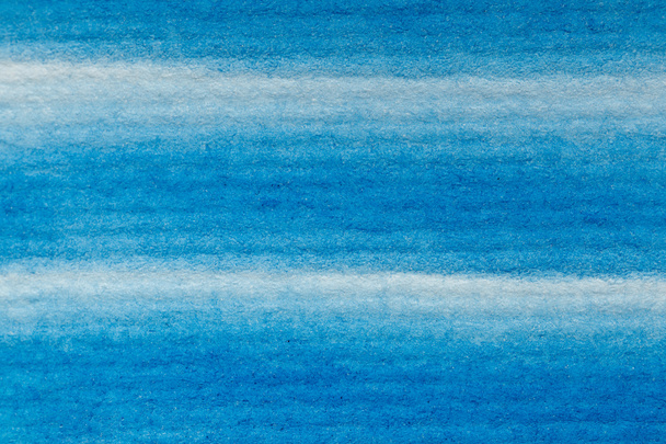 dokulu kağıt üzerinde mavi suluboya boya yakın görünümü   - Fotoğraf, Görsel