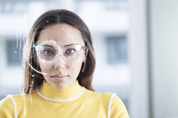 Futuristic smart glasses - Фото, зображення