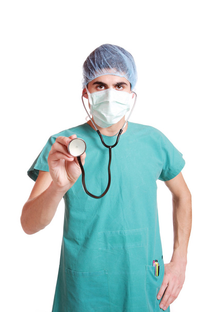 Doctor with stethoscope - Fotó, kép