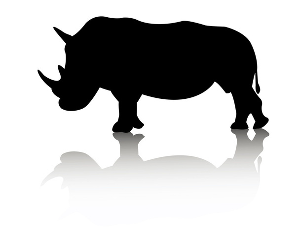 rhino の動物 - ベクター画像