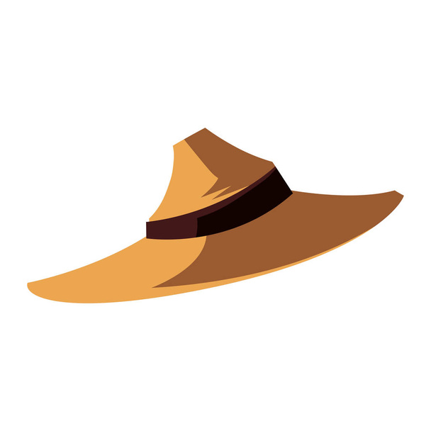 ikona Halloween klobouk strašák - Vektor, obrázek