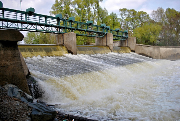 River weir - Photo, Image