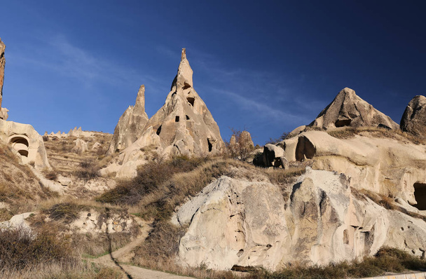 Скельні утворення в Каппадокія, Невшехір, Туреччина - Фото, зображення