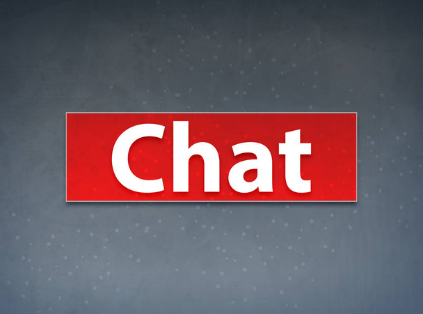 Chat rotes Banner abstrakter Hintergrund - Foto, Bild