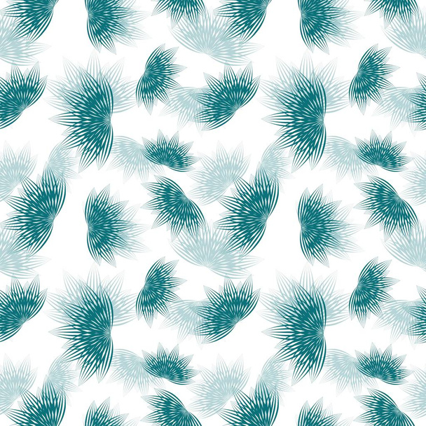 Цветок лотоса бесшовный векторный фон
 - Вектор,изображение