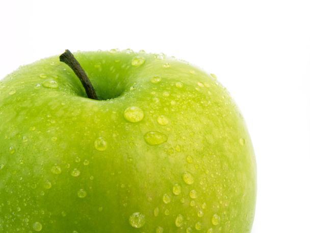 čerstvé zelené jablko - Fotografie, Obrázek