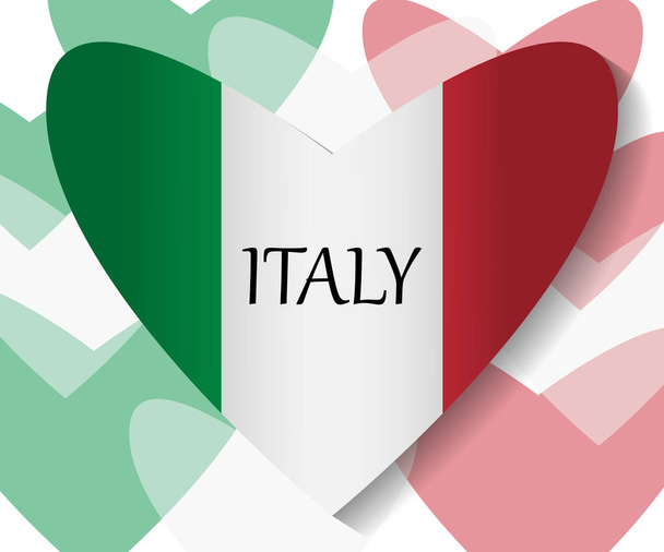 Σχέδιο διάνυσμα για την Ιταλική Δημοκρατία διακοπές - Διάνυσμα, εικόνα