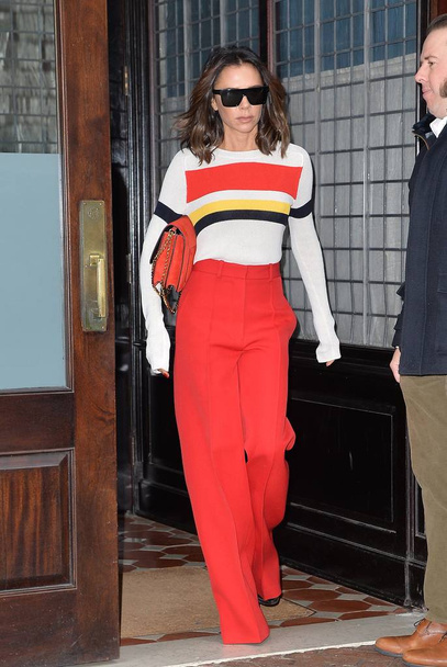 Victoria Beckham out and about for Celebrity Candids - WED, , New York, NY November 28, 2018. Photo By: Kristin Callahan/Everett Collection - Foto, Imagen