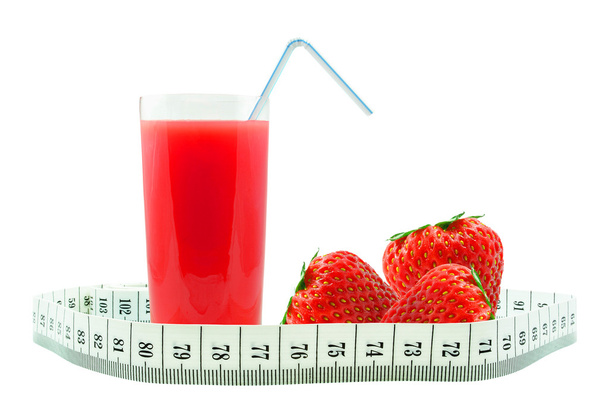 Strawberry juice - Valokuva, kuva