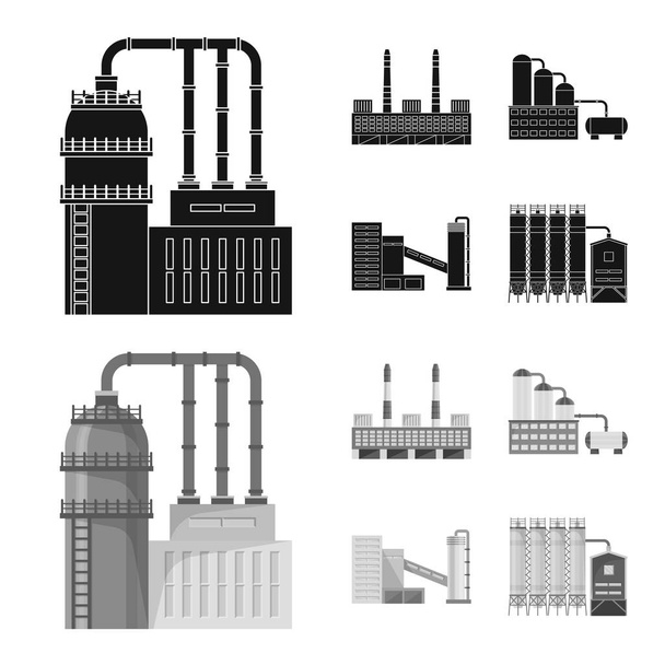 Vector design of production and structure icon. Collection of production and technology stock vector illustration. - Vector, Image