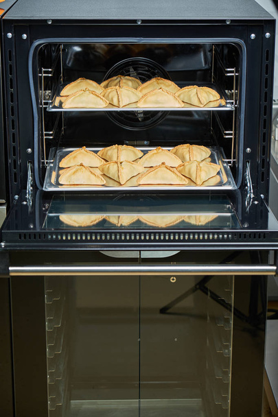 Industrial convection oven for catering. Professional kitchen equipment - Photo, Image
