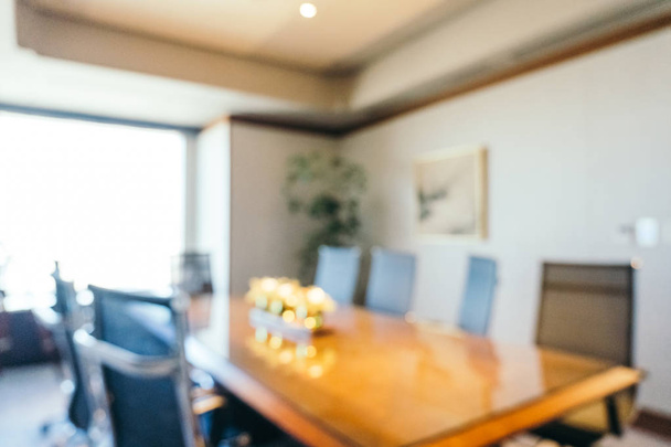 Abstract blur meeting room interior - Photo, Image