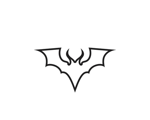  Логотип кажанів і шаблон символів
 - Вектор, зображення