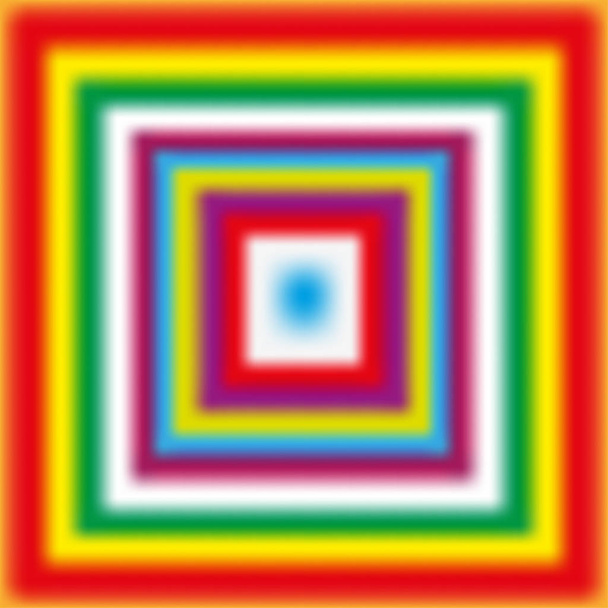 Multicolored square from a mesh gradient - Vector, Image