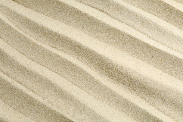 Clear sea sand as background, space for text and closeup. Summer - Photo, Image