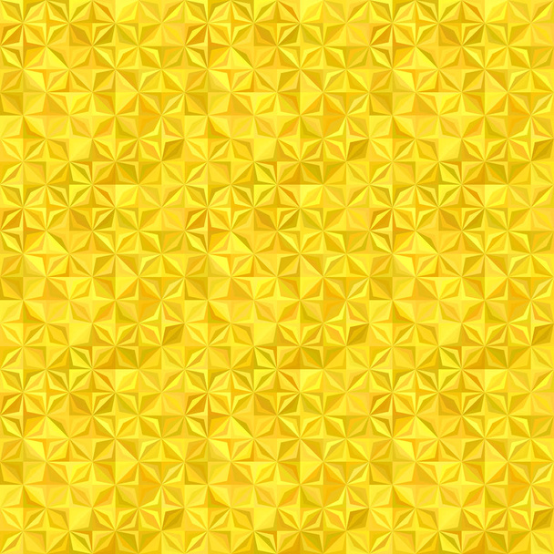 Yellow abstract striped mosaic tile pattern background - vector wall graphic design - Vector, Image