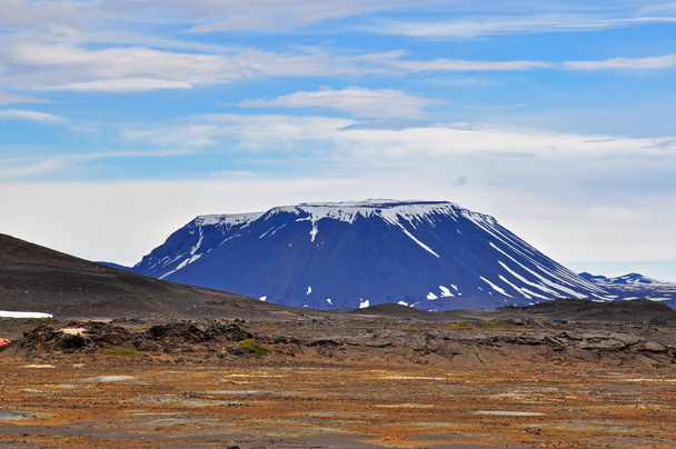 アイスランドの美しい山 - 写真・画像