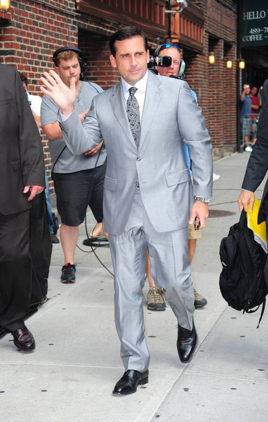Steve Carell at talk show appearance for The Late Show with David Letterman - TUE, Ed Sullivan Theater, New York, NY July 20, 2010. Photo By: Gregorio T. Binuya/Everett Collection - Foto, Imagem