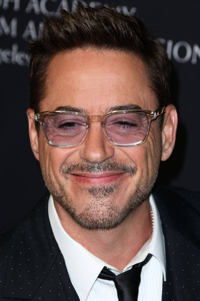 Robert Downey Jr. at arrivals for 2014 BAFTA Los Angeles Jaguar Britannia Awards Presented by BBC America and United Airlines, The Beverly Hilton Hotel, Beverly Hills, CA October 30, 2014. Photo By: Xavier Collin/Everett Collection - Fotografie, Obrázek