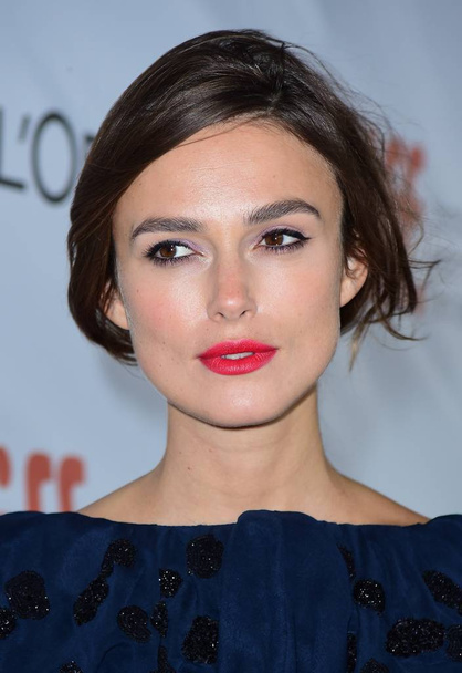 Keira Knightley at arrivals for LAGGIES Premiere at the Toronto International Film Festival 2014, Roy Thomson Hall, Toronto, ON September 10, 2014. Photo By: Gregorio Binuya/Everett Collection - Foto, afbeelding