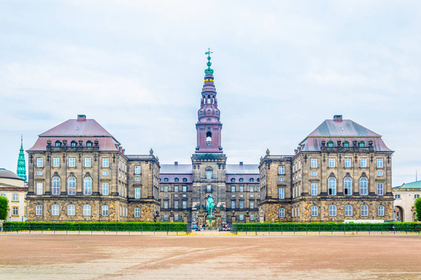 Christiansborg Slot Palace in Copenhagen, Denmark - 写真・画像