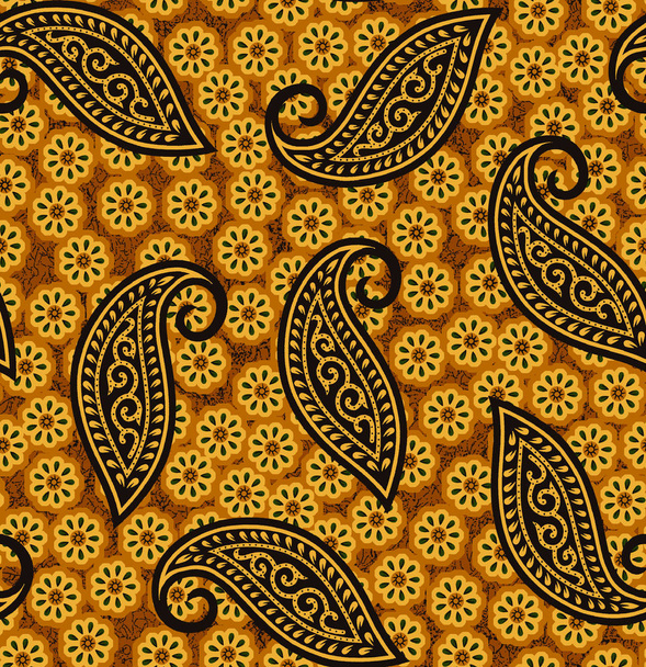seamless traditional paisley pattern - Photo, Image