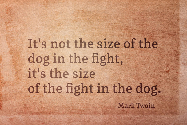 köpek boyutu Twain - Fotoğraf, Görsel