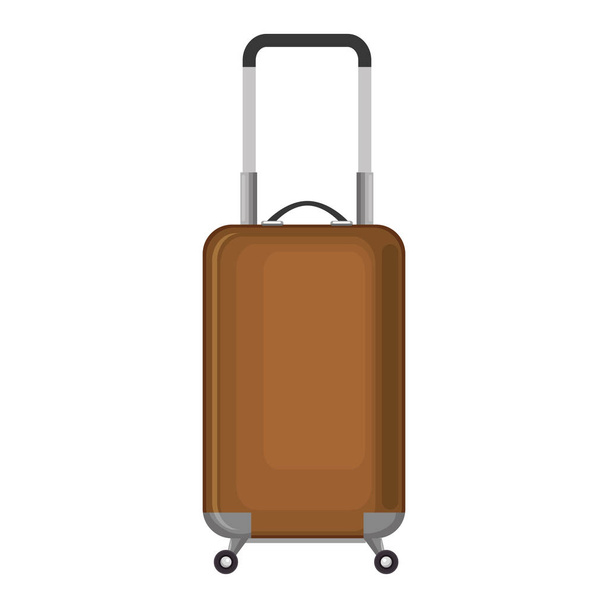 подорож валізою ізольована іконка
 - Вектор, зображення