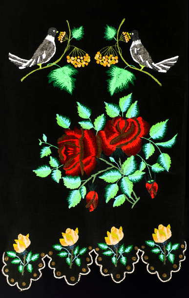 Handmade embroidery, folk arts and crafts - Photo, Image