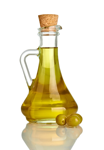 olive oil condiment vegeterian food - Фото, зображення