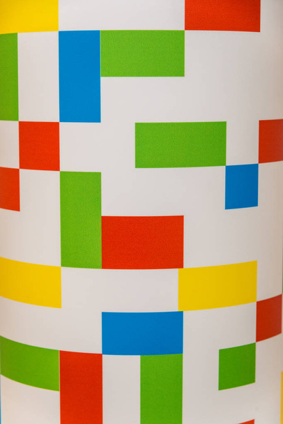 абстрактні різнобарвні прямокутники на білому тлі
 - Фото, зображення