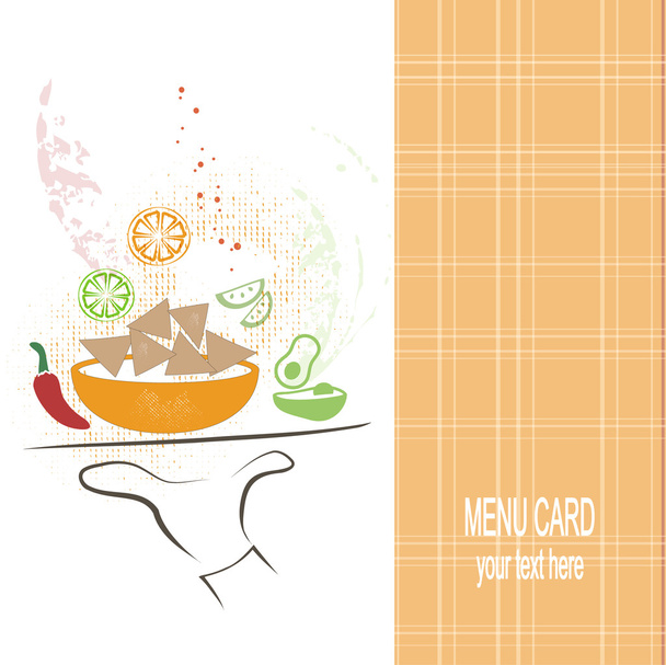 Restaurant menu - Vector, Imagen