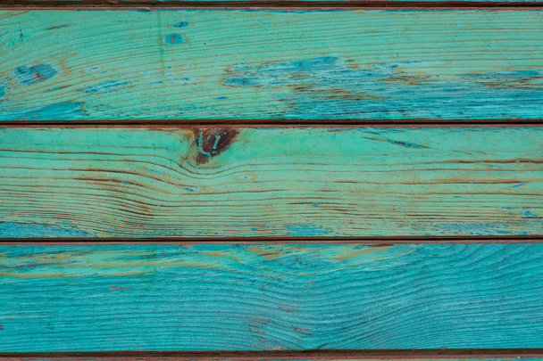 Turquoise wood texture wallpaper - Photo, Image
