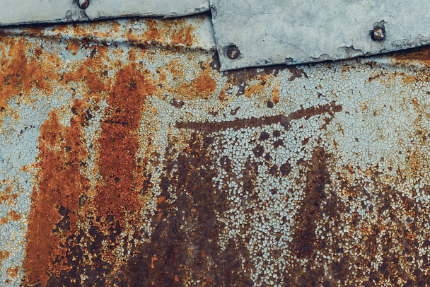 Textura de metal viejo oxidado con corrosión
 - Foto, Imagen