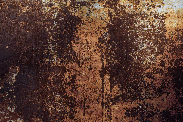 rusty metal texture with corrosion - Foto, afbeelding