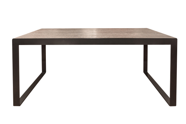 Bruine tafel geïsoleerd op witte achtergrond - Foto, afbeelding