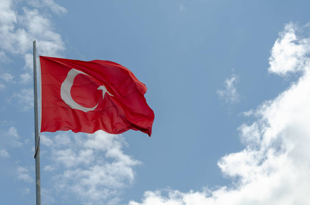 Bandera turca
 - Foto, imagen