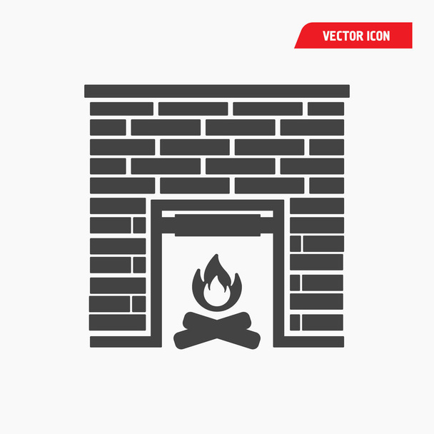 icône de cheminée en brique
  - Vecteur, image