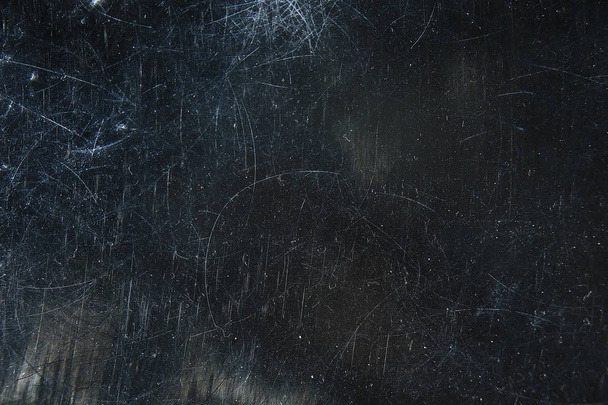 hlučné černé pozadí překrytí/abstraktní filmový šum, černá textura, bílé škrábance - Fotografie, Obrázek