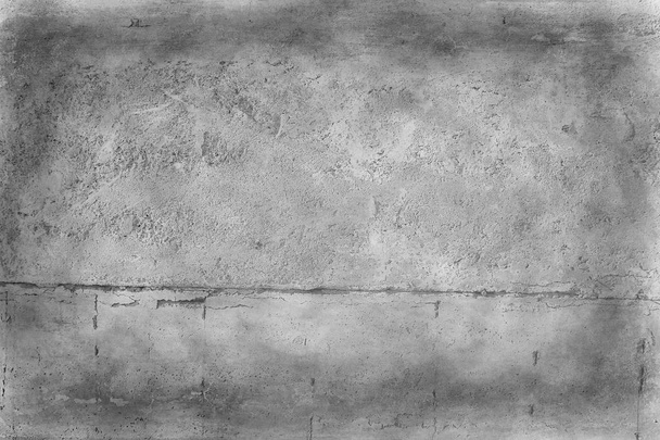 stary szary ściana/streszczenie zabytkowe szare tło, tekstura stary betonu, tynku crack - Zdjęcie, obraz