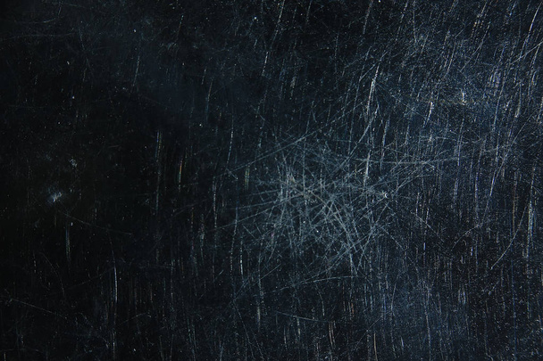 scratch black background overlay / abstract black dark background, broken cracks and scratches for overlay - Fotó, kép