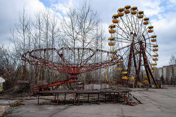 Pripyat (Çernobil Bölgesi) - Fotoğraf, Görsel