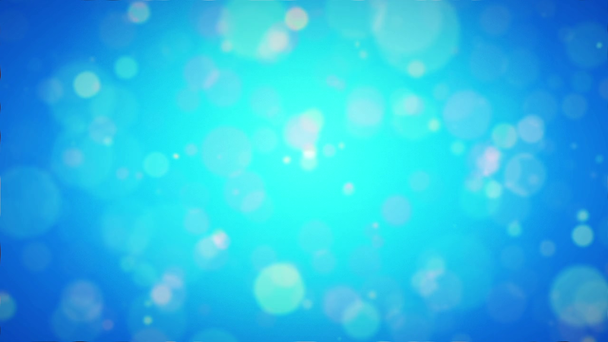 fondo azul abstracto con partículas - Metraje, vídeo
