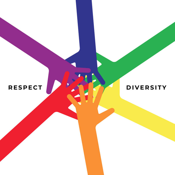 communauté LGBT poster design modèle arrière-plan
 - Vecteur, image